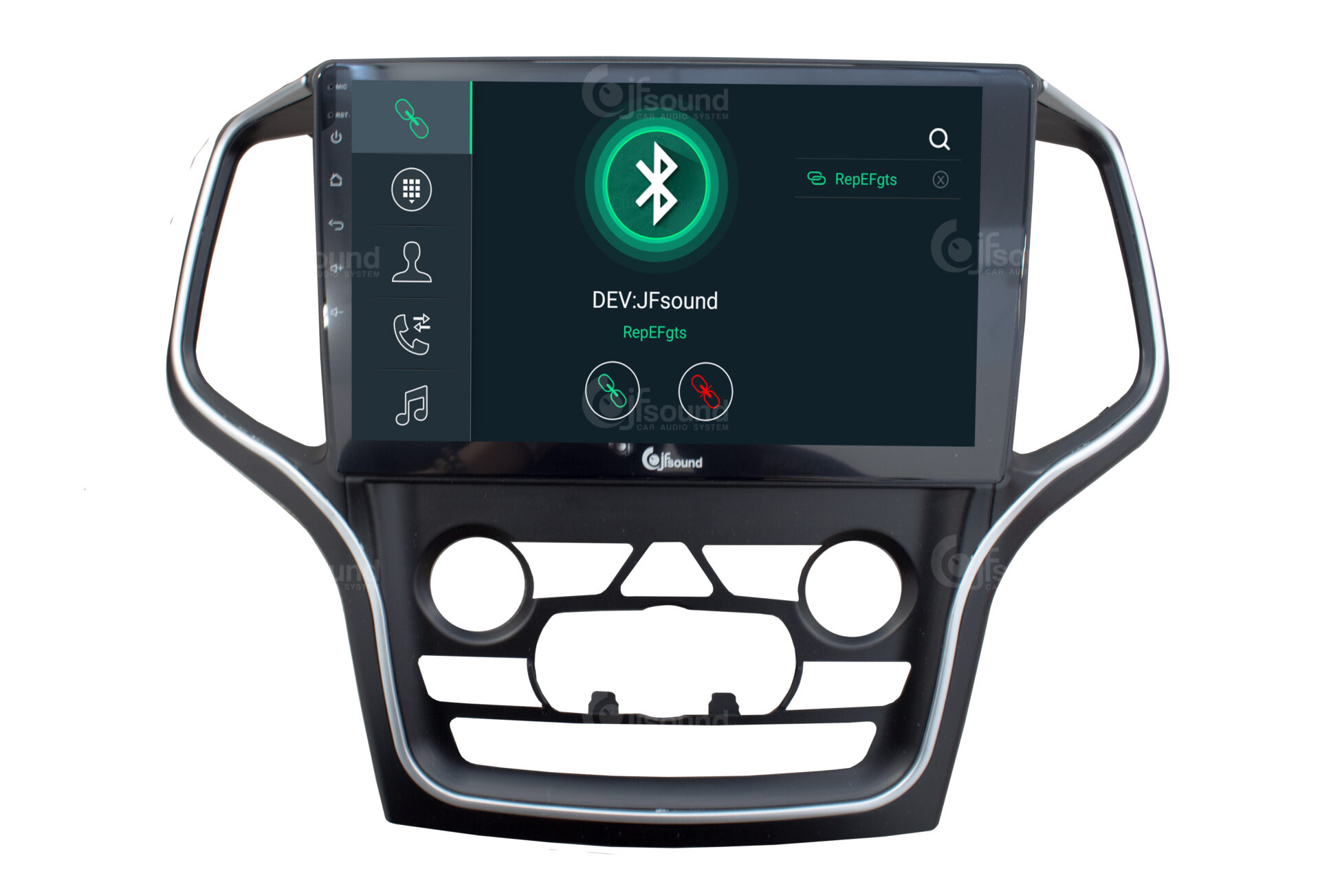 JFSound X9C-PRO JF-131JG-X9C-PRO autoradio Jeep Grand Cherokee 4G