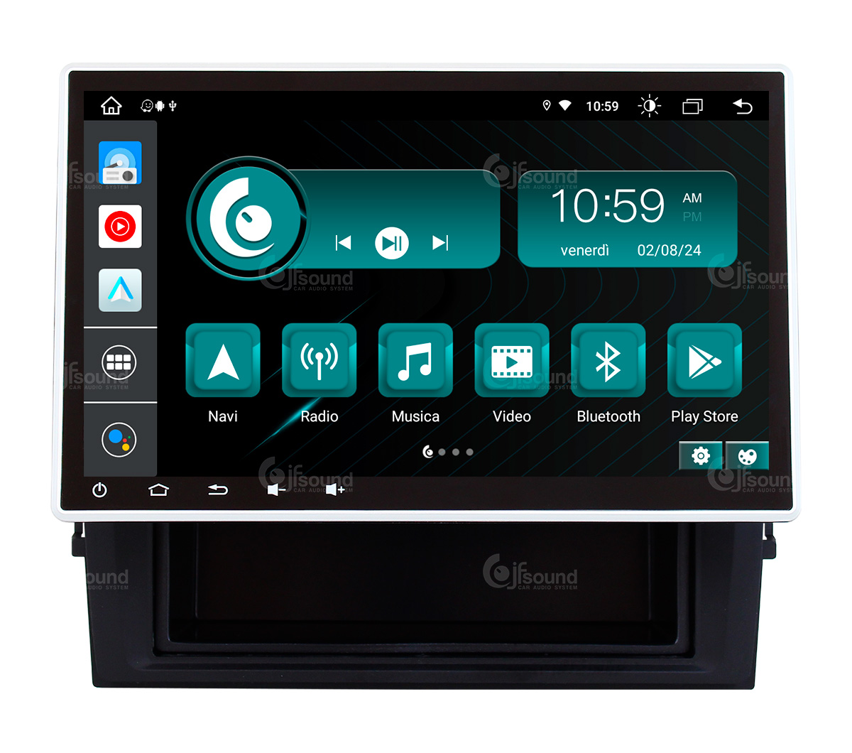 JFSound X9C-PRO JF-011-X9C-WT-PRO autoradio Transporter 4G