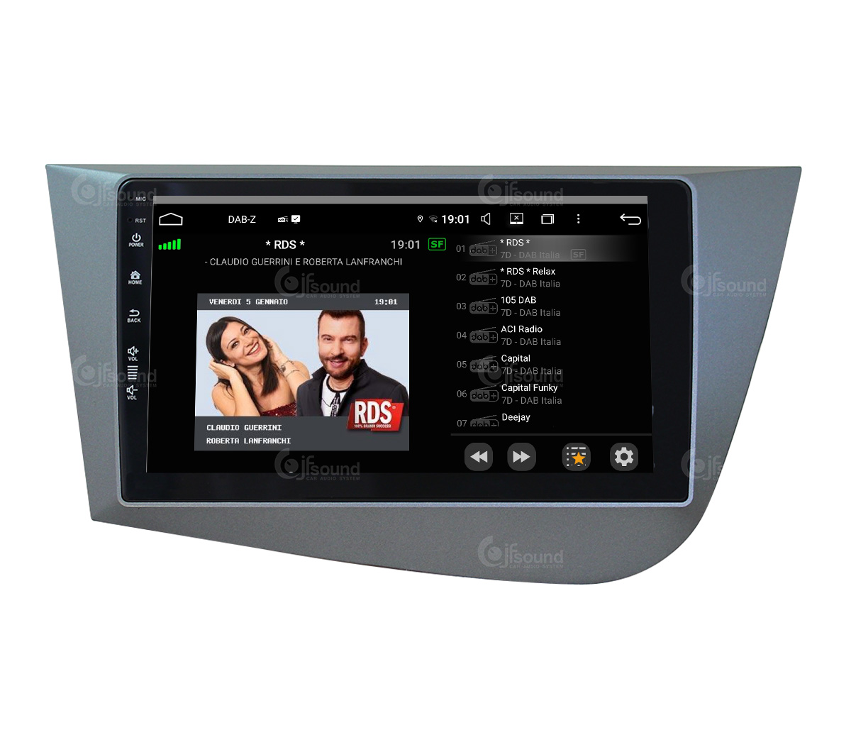 JFSound UP-PRO JF-039SL autoradio Seat Leon CarPlay