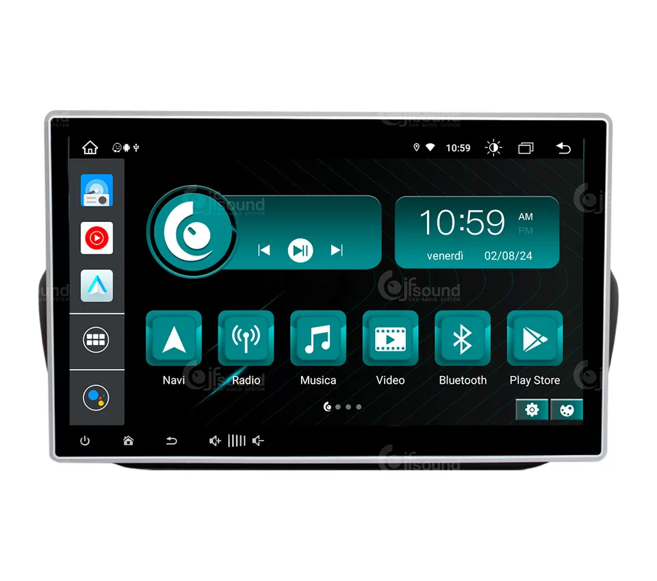 JFSound X9C-PRO JF-011 autoradio Fiat Fiorino 4G DSP