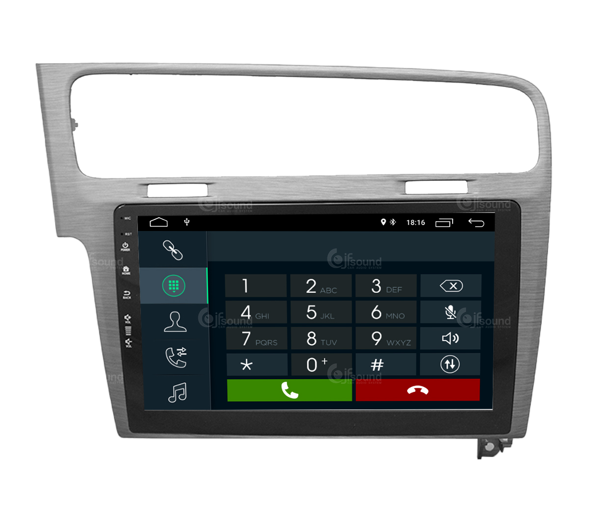 JFSound X7C-PRO JF-033W7-X7C-PRO autoradio Android Golf 7 DSP