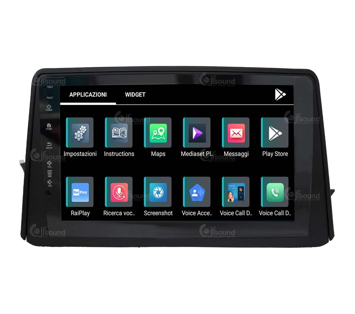 JFSound X9C-PRO JF-039OM-X9C-PRO autoradio Mokka 4G DSP