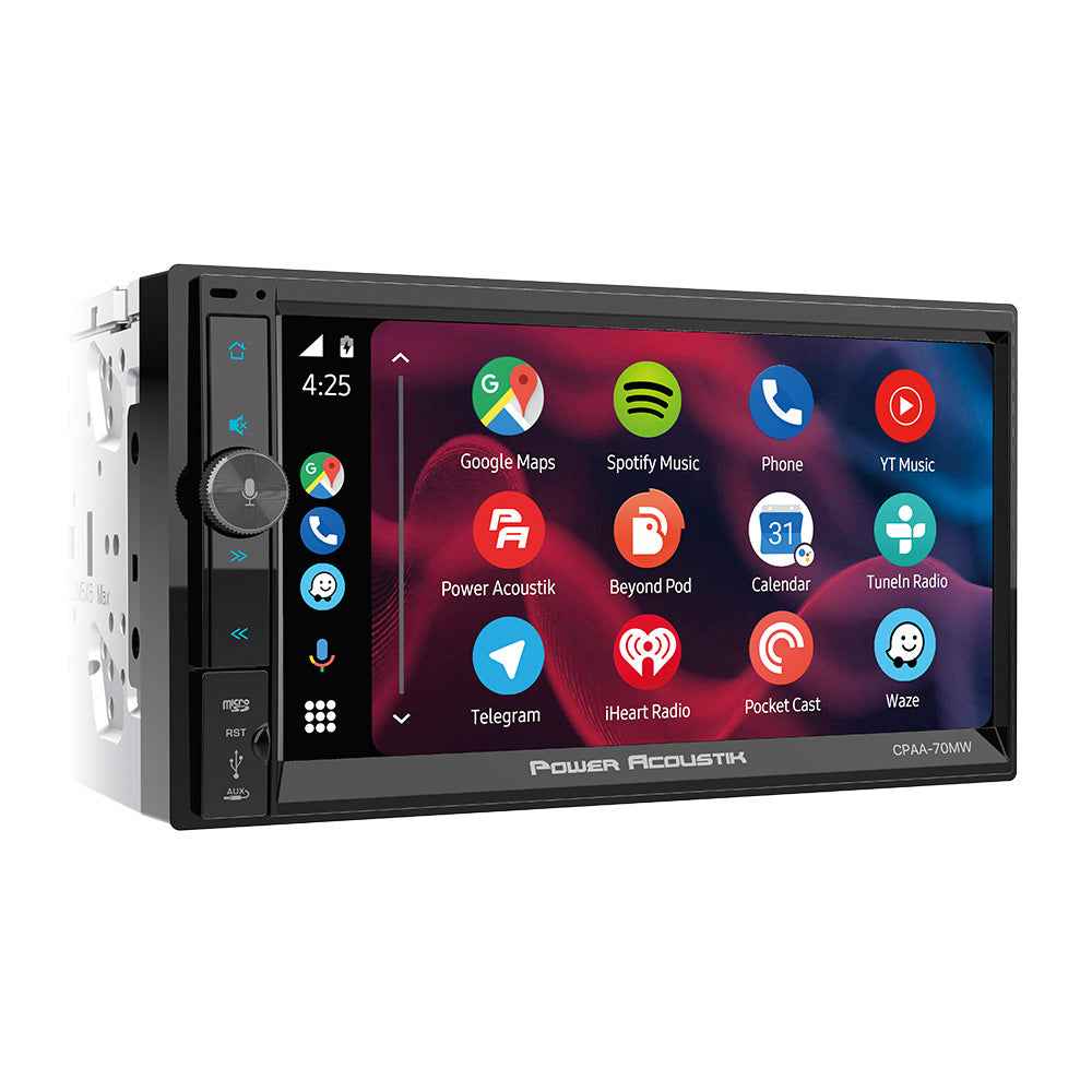 Power Acoustik CPAA-70MW autoradio 2 DIN 7" CarPlay