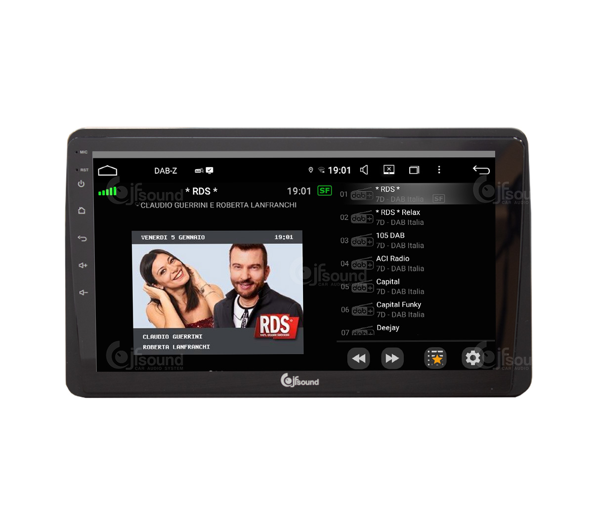 JFSound UP-PRO JF-031DD-UP-PRO autoradio Dacia Duster