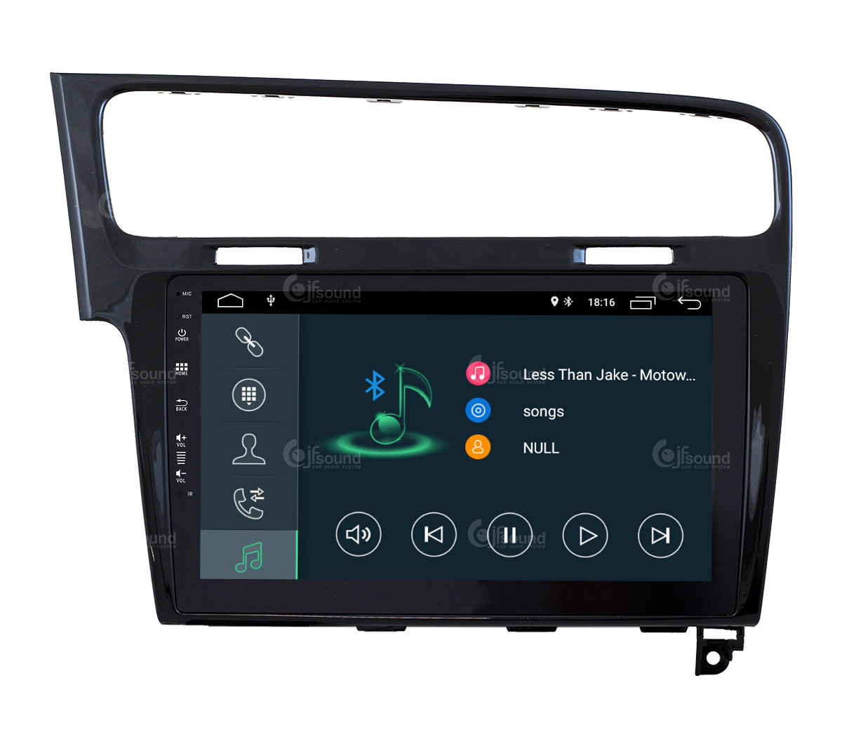 JFSound X7C-PRO JF-031W7-X7C-PRO autoradio Android Golf 7 DSP