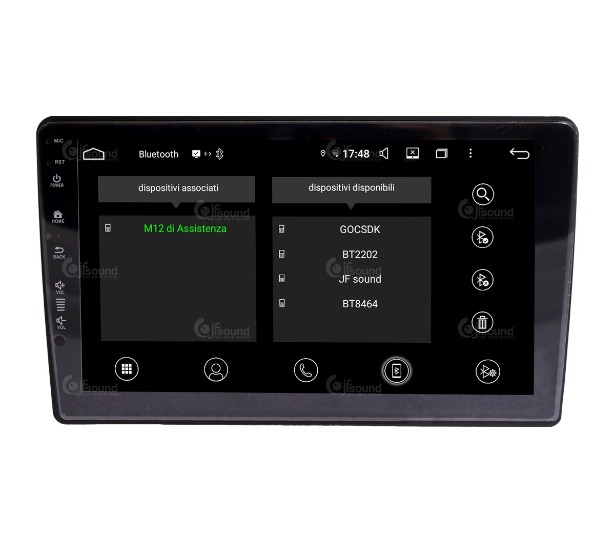 JFSound UP-PRO JF-039A4-UP-PRO autoradio Audi A4 CarPlay wireless