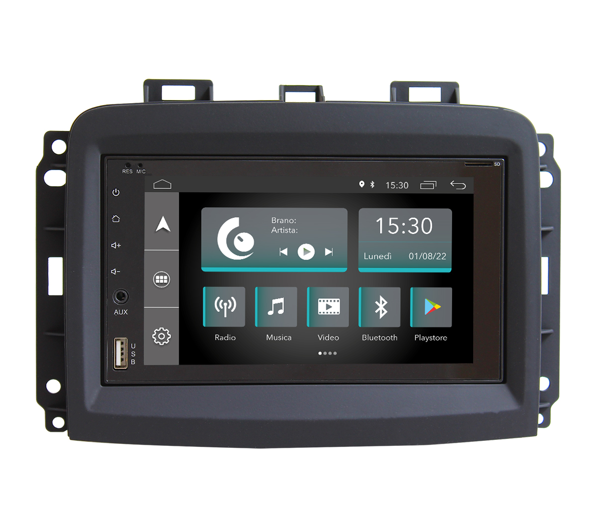 JFSound X7C-PRO JF-227-X7C-FL-PRO autoradio Android Fiat 500L DSP