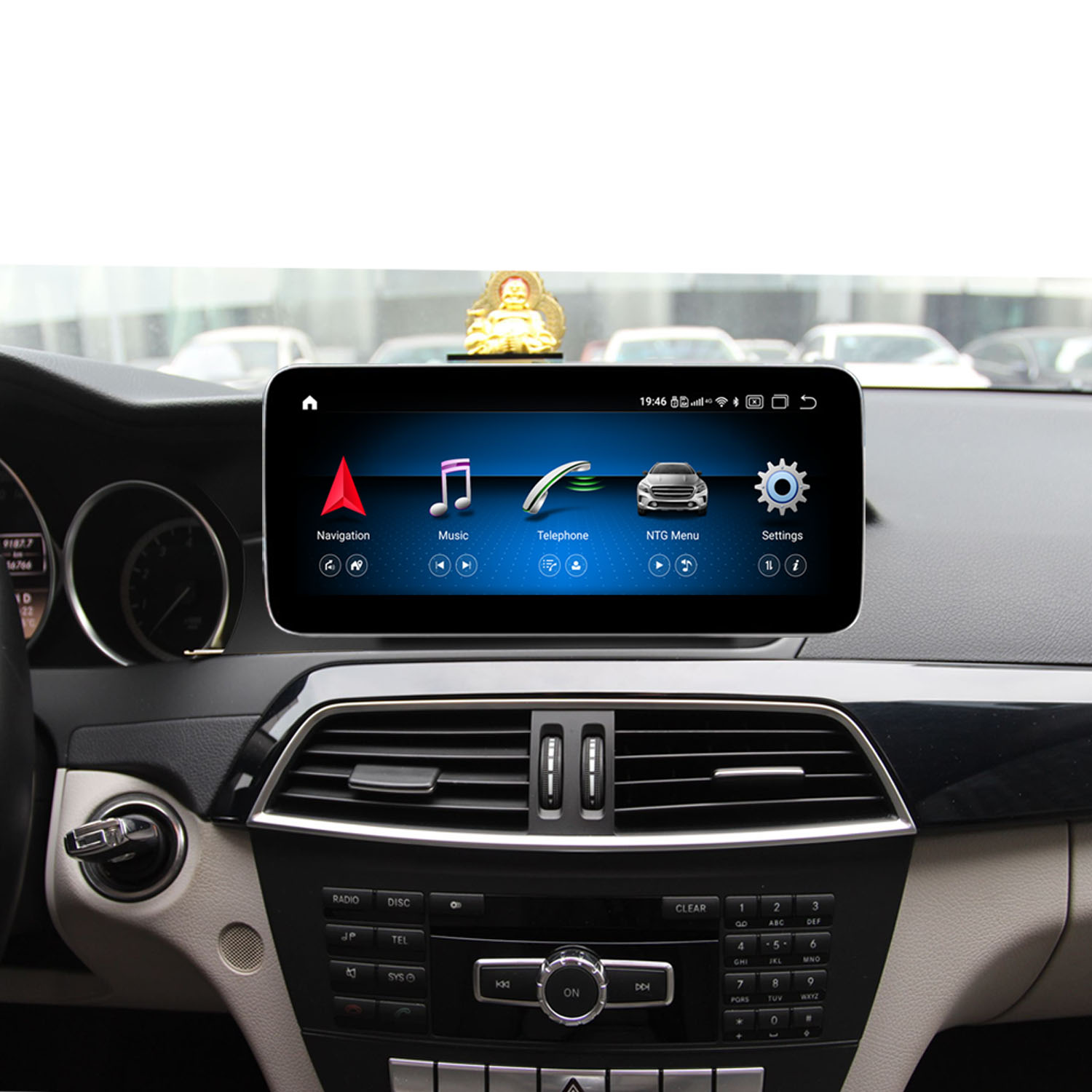 JFSound Sistemi multimediali JF-032MCO-NTG4.5 autoradio Mercedes Classe C