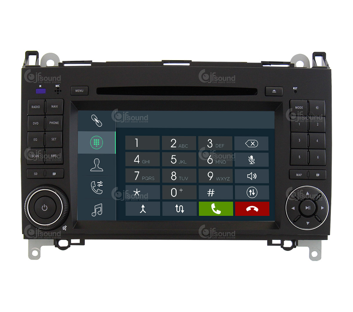 JFSound X9C-PRO JF-037MB-X9C-PRO autoradio per Mercedes A/B