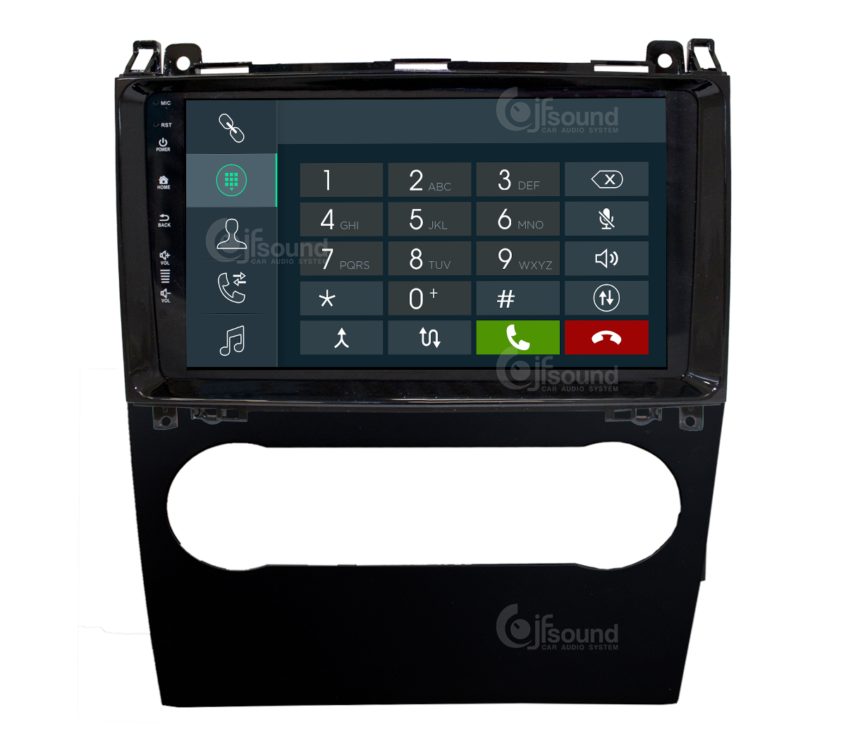 JFSound X9C-PRO JF-139MA-X9C-PRO autoradio Android Classe A W169 con 4G