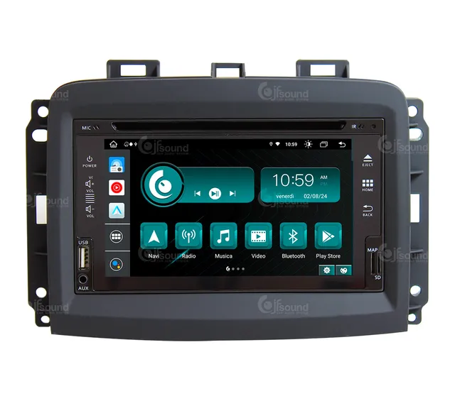 JFSound JF-222-X9C-FL-PRO autoradio Android 4G per Fiat 500L