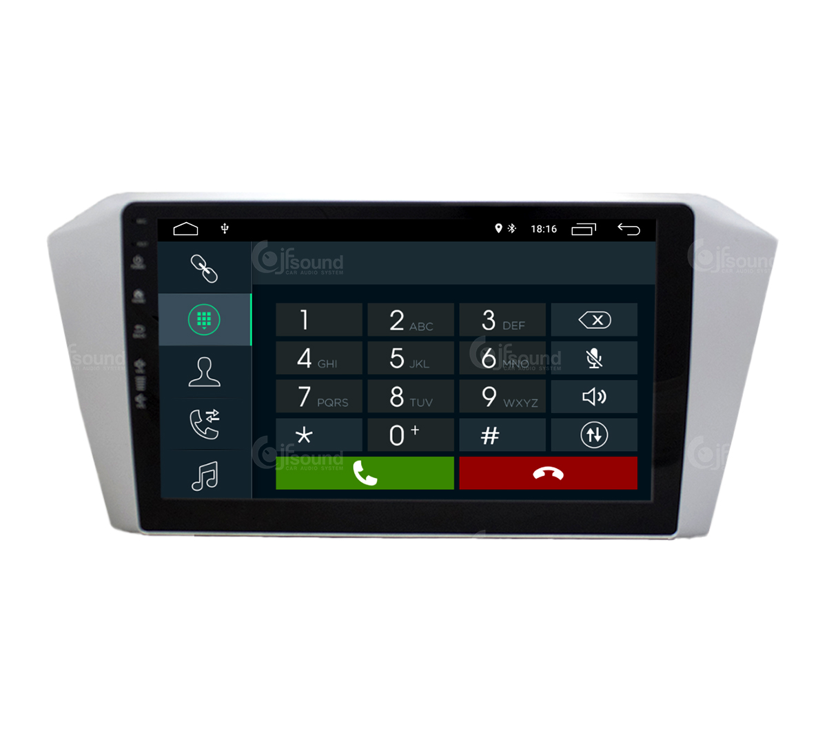 JFSound X7C-PRO JF-131WP Autoradio Passat con DSP