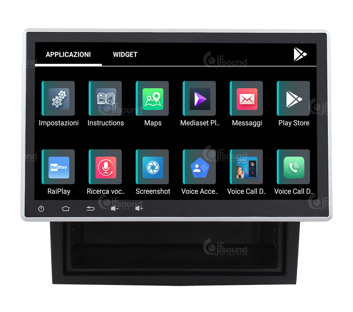 JFSound X9C-PRO JF-011-X9C-D1-PRO autoradio Android Fiat Ducato 291