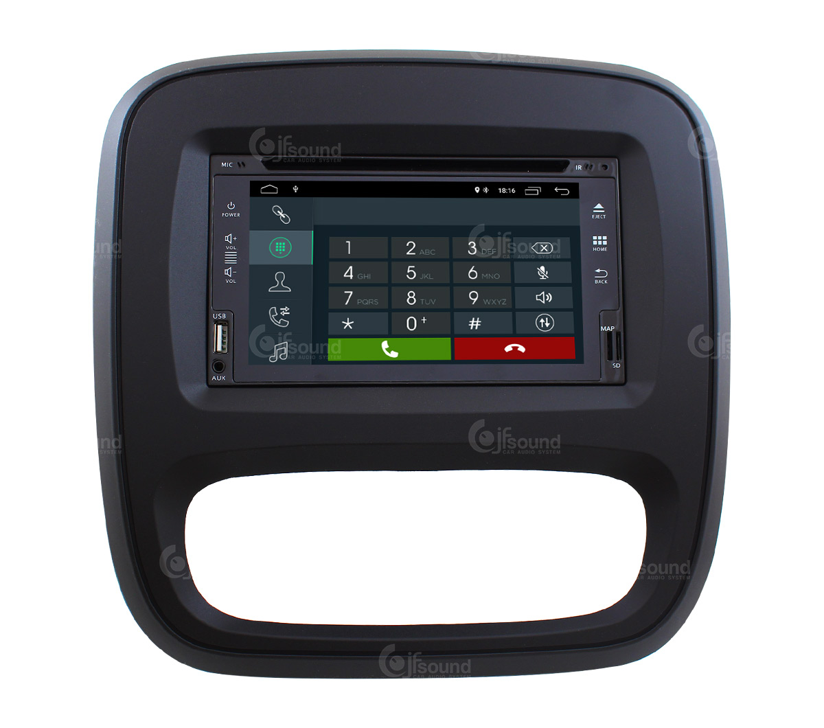 JFSound X7C-PRO JF-222-X7C-FT-PRO autoradio Talento DSP