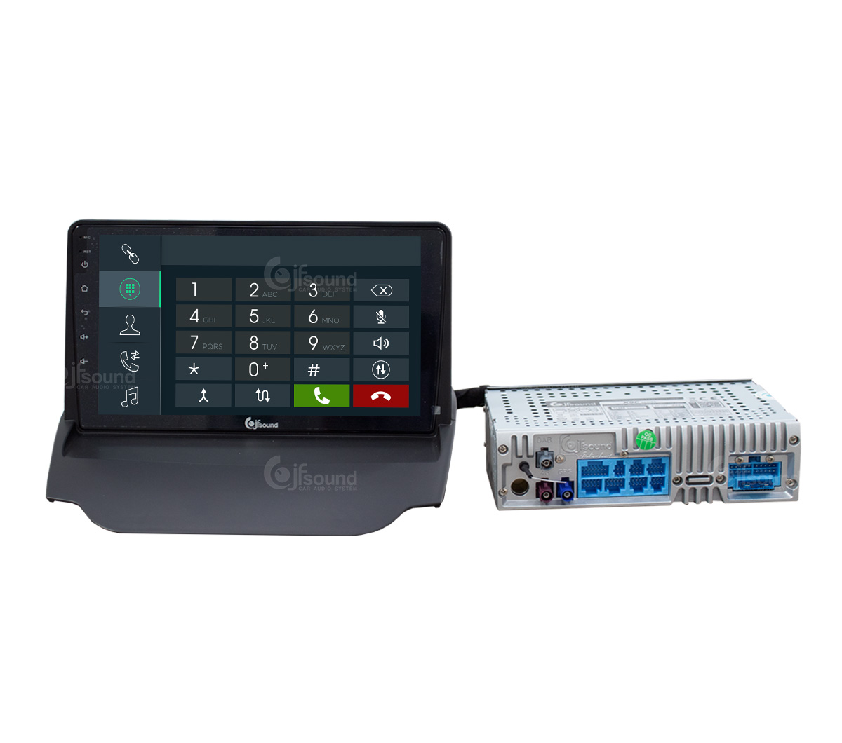 JFSound X9C-PRO JF-039FE autoradio Android Ecosport 4G DSP