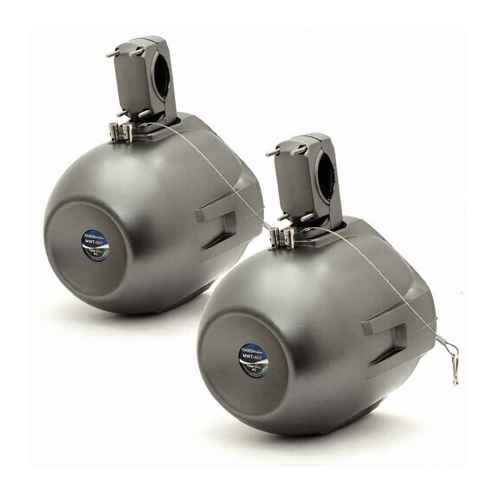 Power Acoustik MWT-80T casse marine 8 pollici 750W titanium