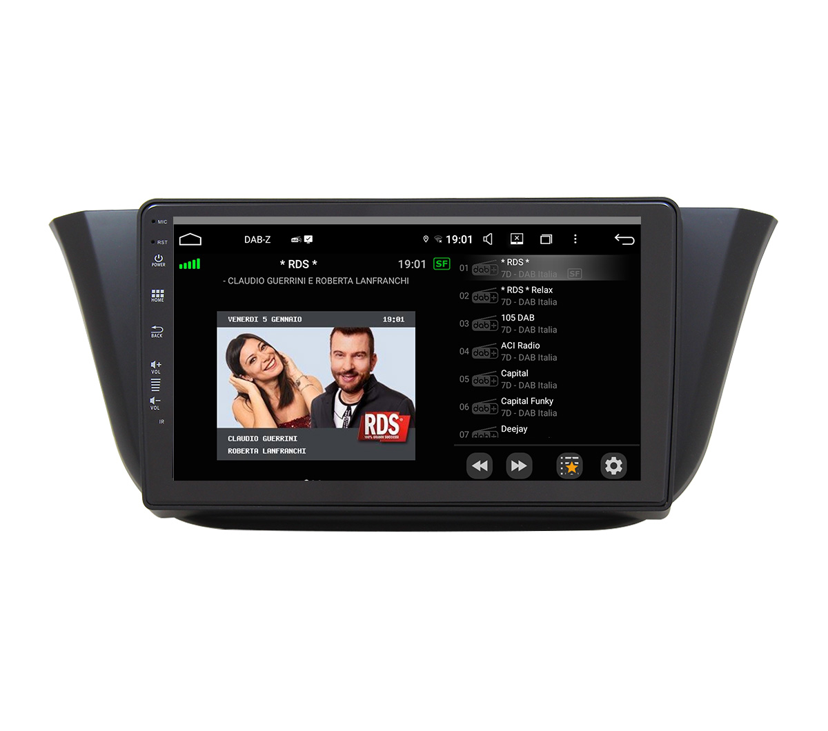 JFSound UP-PRO JF-139ID Autoradio Android per Iveco Daily
