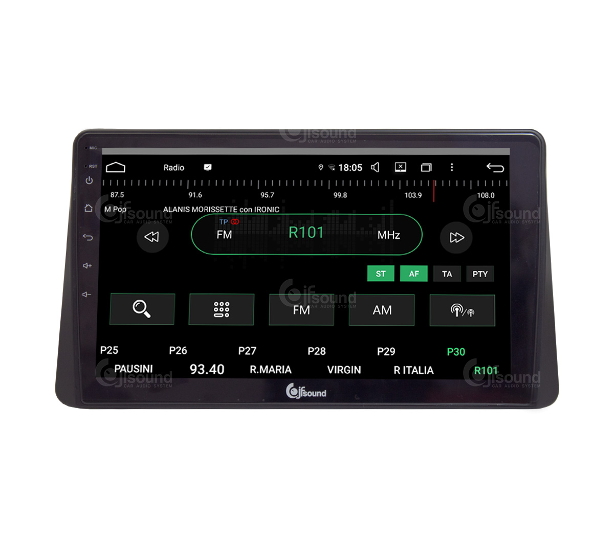 JFSound UP-PRO JF-131C3 Autoradio C3 Android Auto