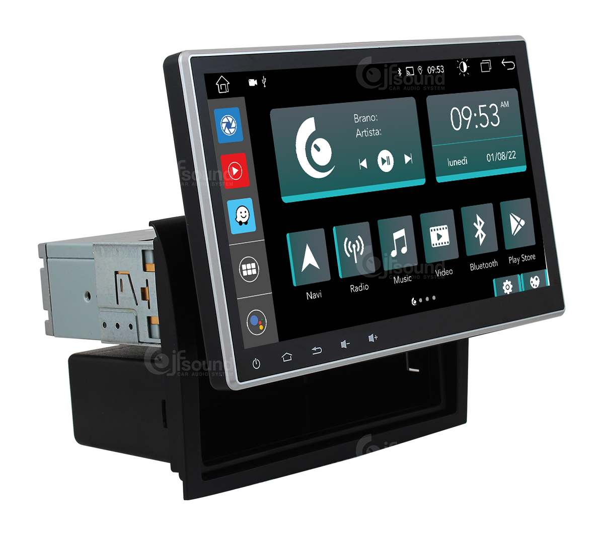JFSound JF-011-X9C-D5-PRO autoradio Android Ducato 250 4G retrocamera