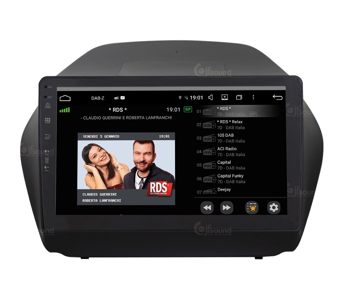 JFSound UP-PRO JF-031H5 Autoradio IX Android Auto