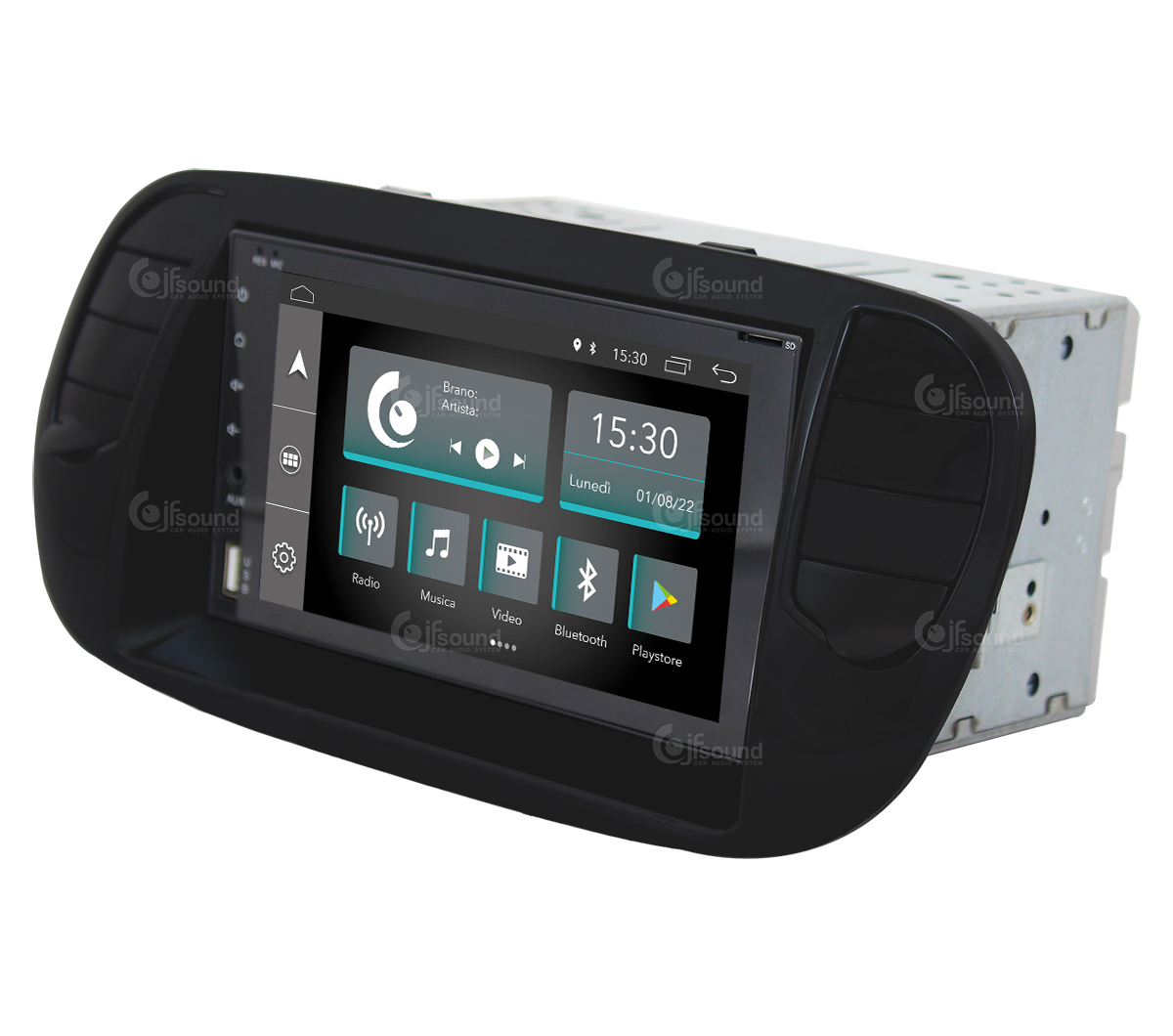 JFSound X7C-PRO JF-227-X7C-F5O-PRO autoradio Fiat 500 DSP