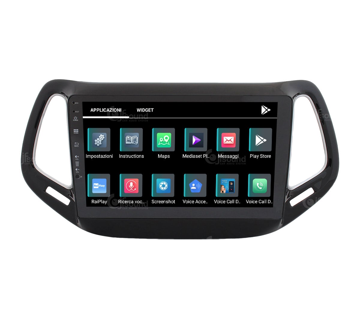 JFSound X9C-PRO JF-031JC-X9C-PRO autoradio per Jeep Compass
