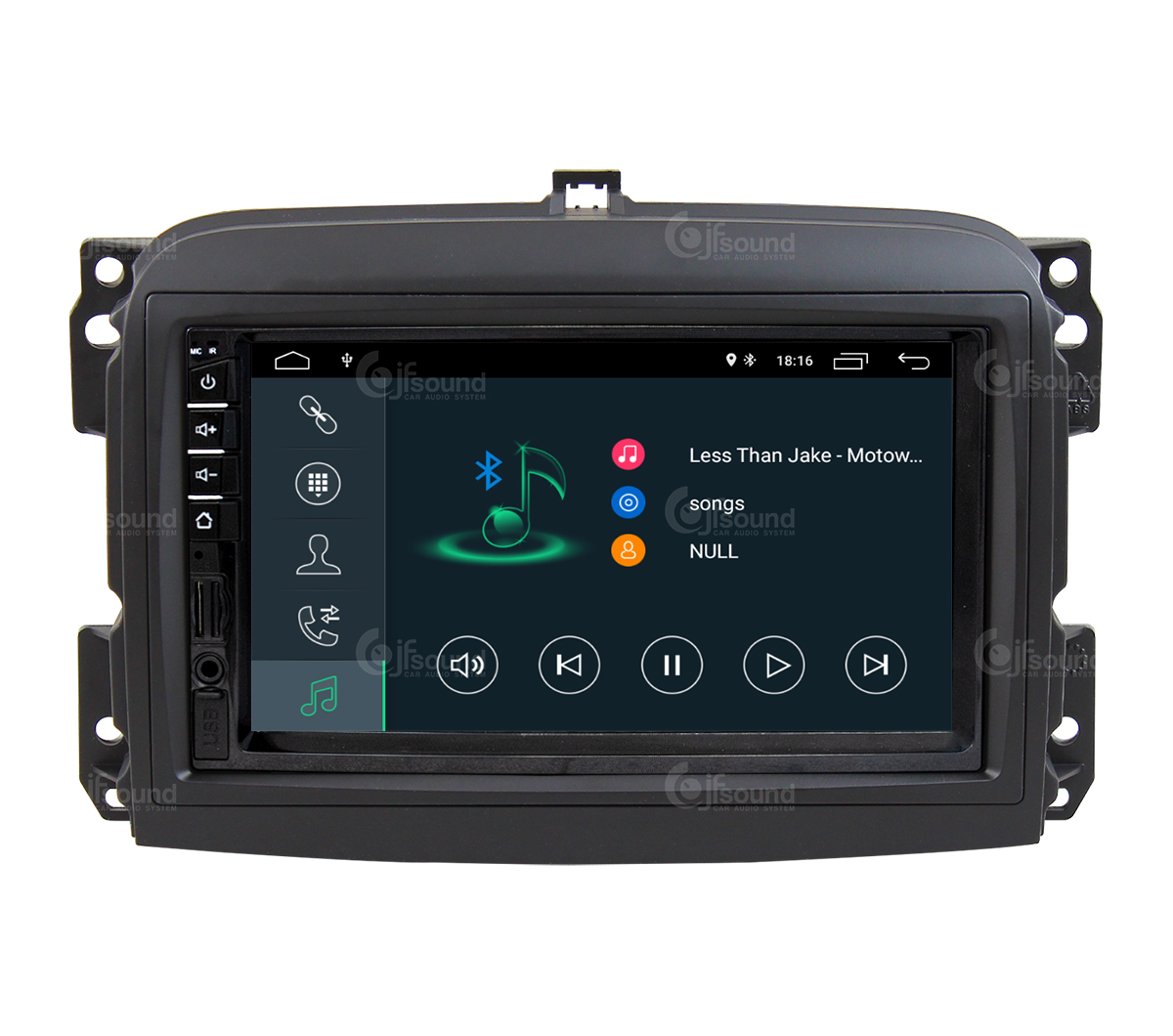 JFSound X7C-PRO JF-007 autoradio Android per Fiat 500L DSP