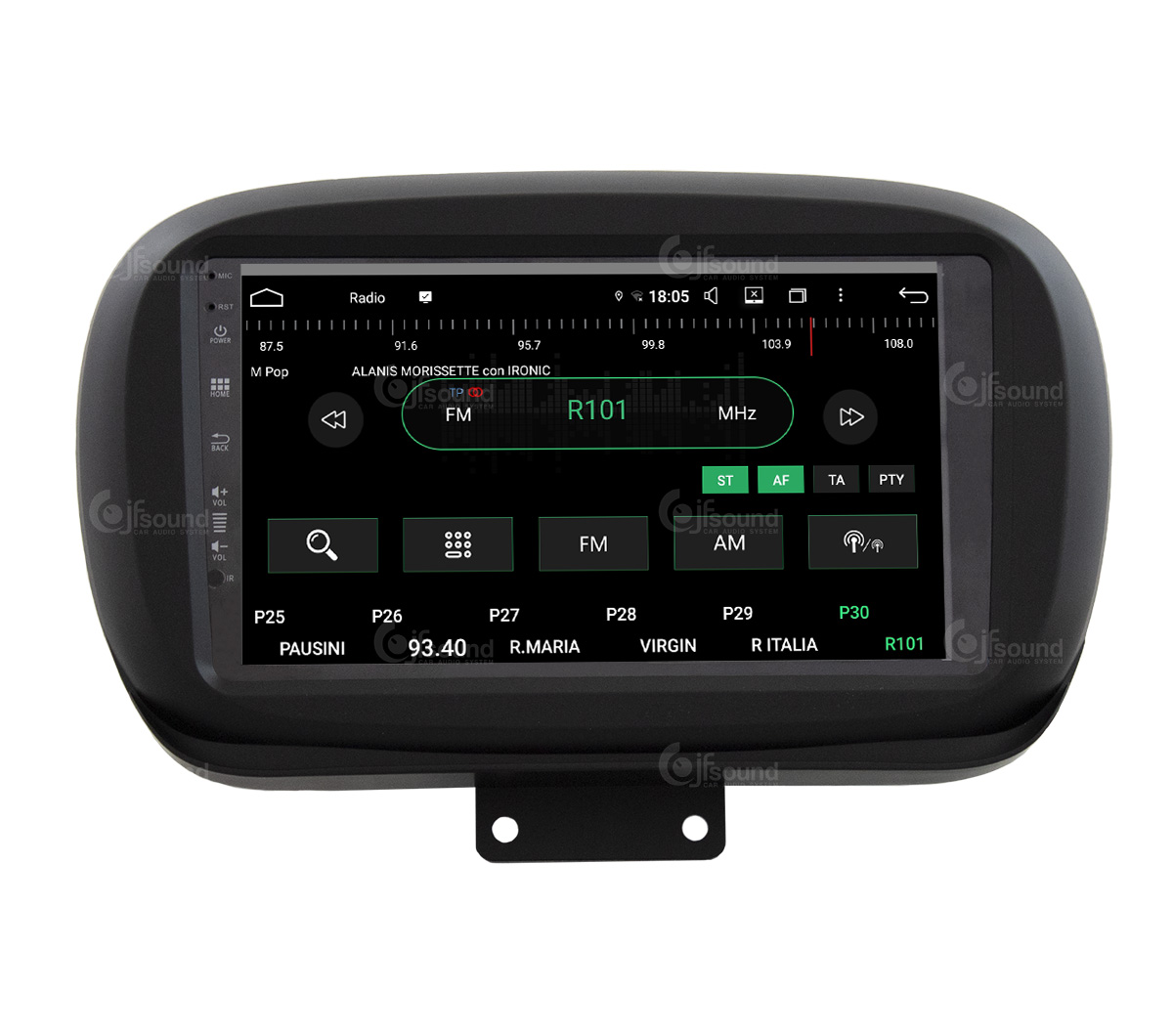 JFSound UP-PRO JF-031FX-UP-PRO autoradio Android per Fiat 500X