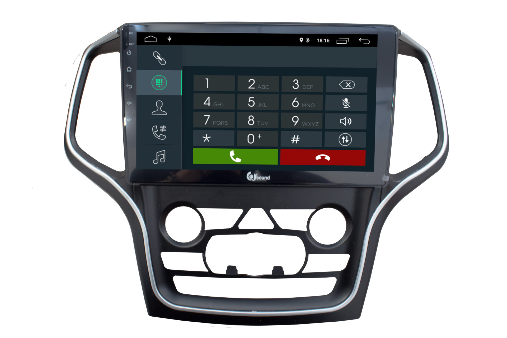 JFSound X7C-PRO JF-131JG-X7C-PRO autoradio Jeep DSP