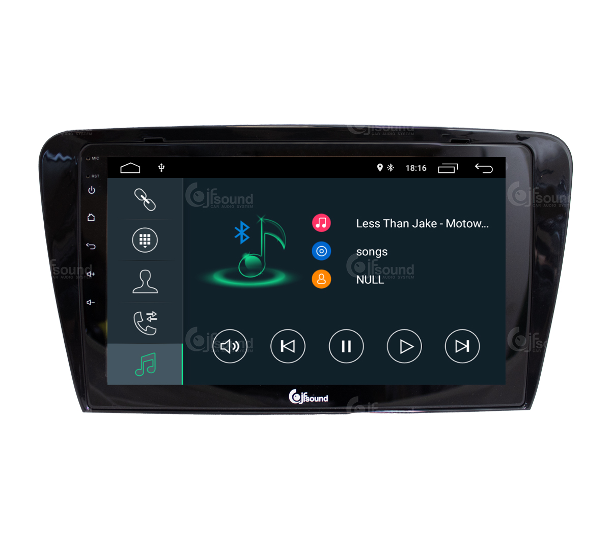 JFSound JF-231SO-X7C-PRO autoradio Android per Skoda Octavia DSP