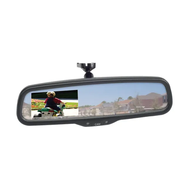 Magnadyne M37 Specchietto Monitor LCD 4.3" 2 Telecamere
