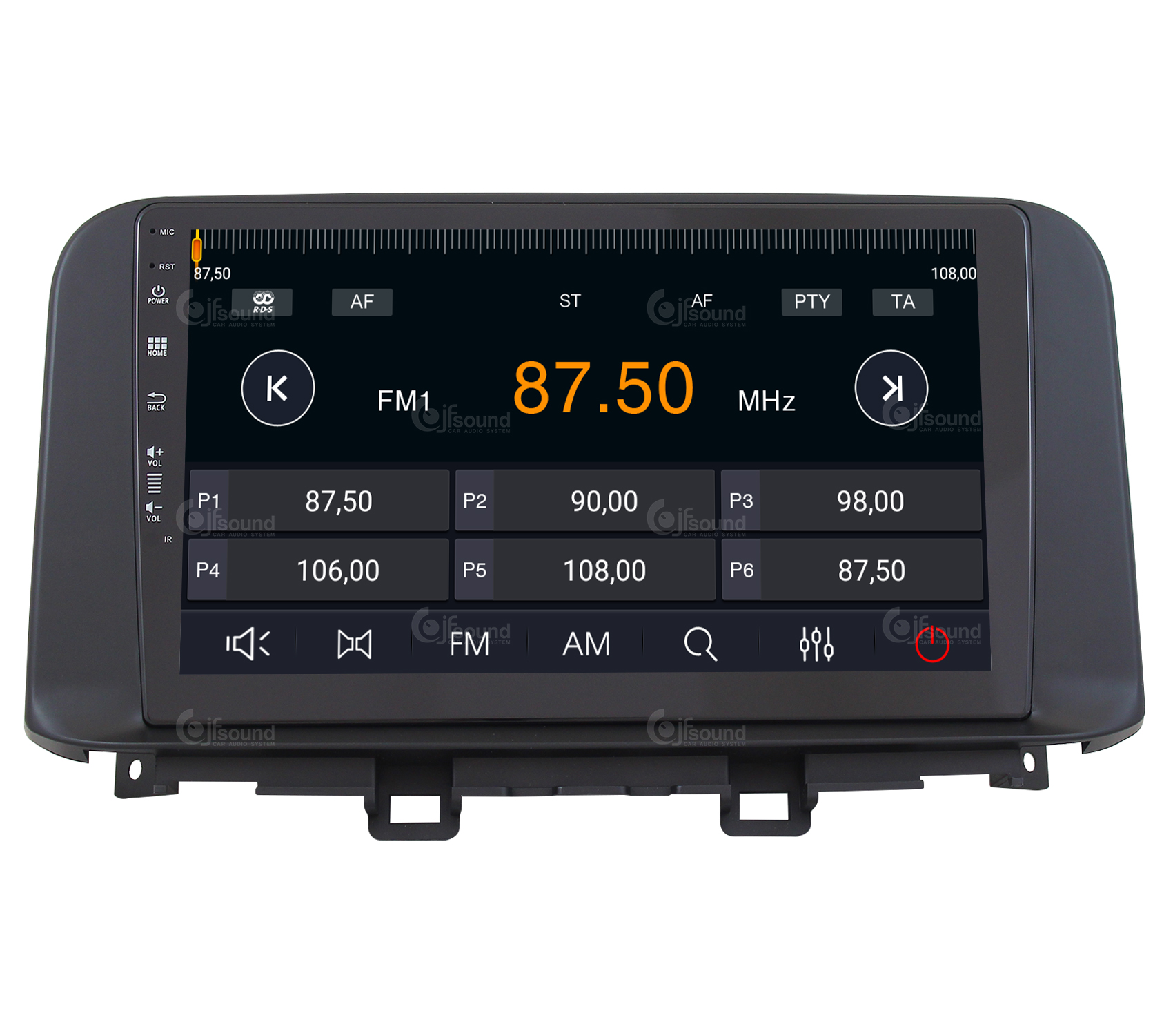 JFSound X9C-PRO JF-131HK-X9C-PRO autoradio Android Hyundai Kona 4G