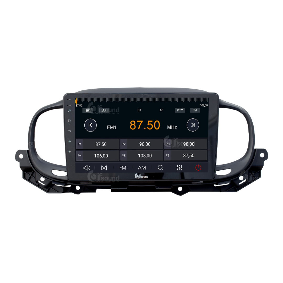 JFSound X9C-PRO JF-039F5-X9C-PRO autoradio per Fiat 500 4G