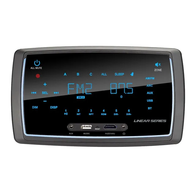 Magnedyne Linear RV6400S autoradio camper touch Bluetooth 3 zone