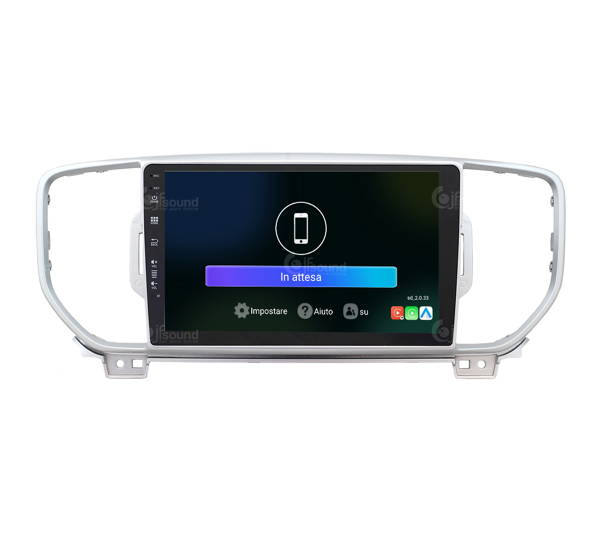 JFSound UP-PRO JF-039KS autoradio Android per Kia Sportage
