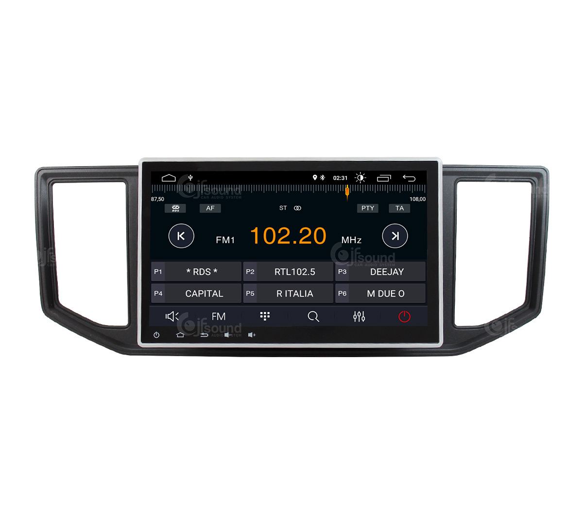 JFSound X7C-PRO JF-011-X7C-WC-PRO autoradio Crafter DSP