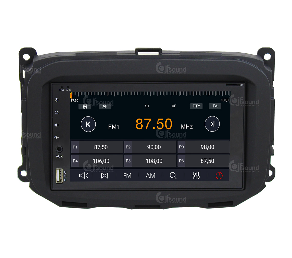 JFSound X9C-PRO JF-227-X9C-AG-PRO autoradio Android Giulietta 4G