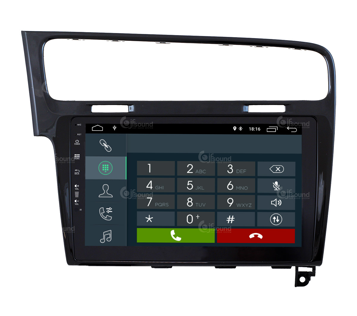 JFSound X7C-PRO JF-031W7-X7C-PRO autoradio Android Golf 7 DSP
