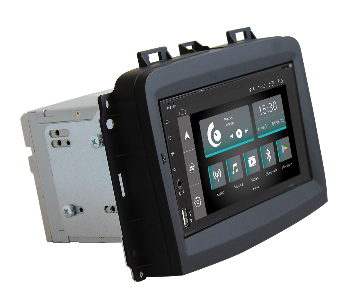 JFSound X7C-PRO JF-227-X7C-FL-PRO autoradio Android Fiat 500L DSP