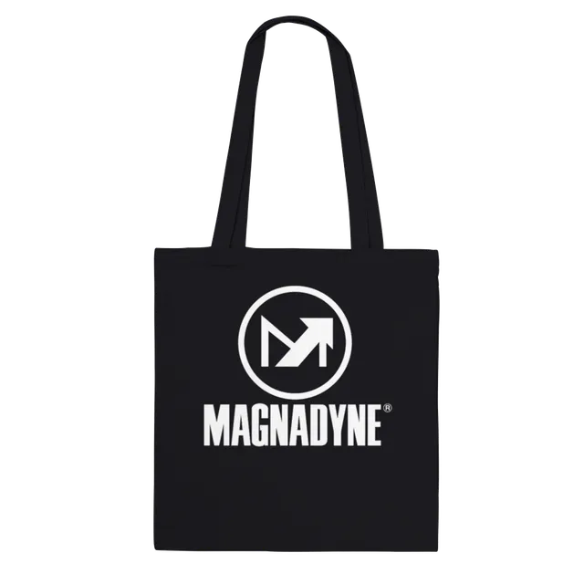 Magnadyne Classic borsa tote nera cotone 10 L