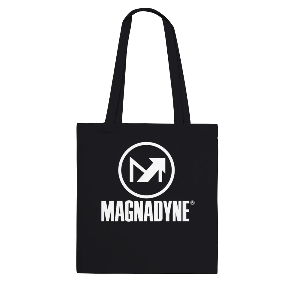 Magnadyne Classic borsa tote nera cotone 10 L