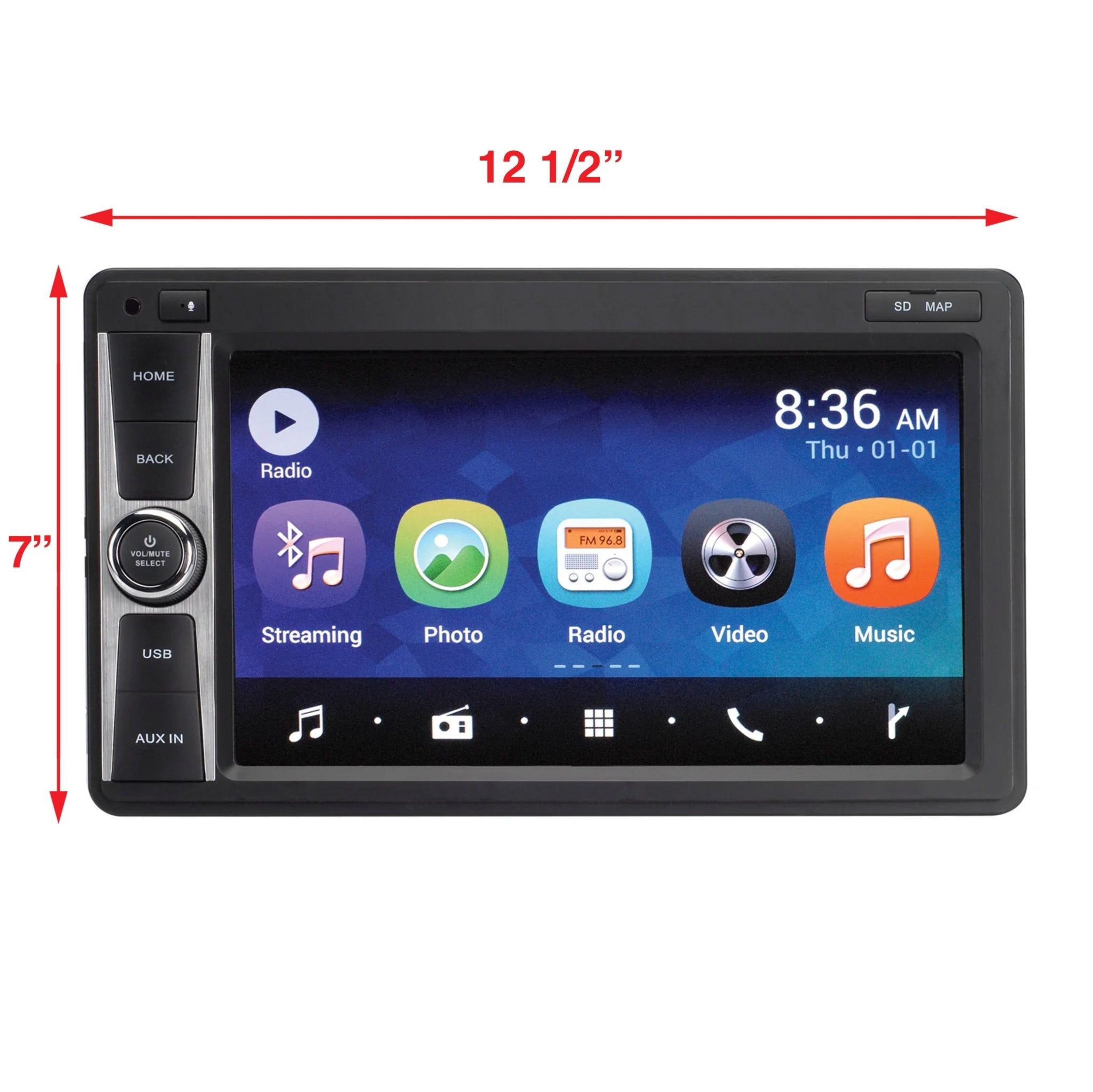 Magnedyne M9 M9-NAV autoradio touchscreen 10.2" con Nav