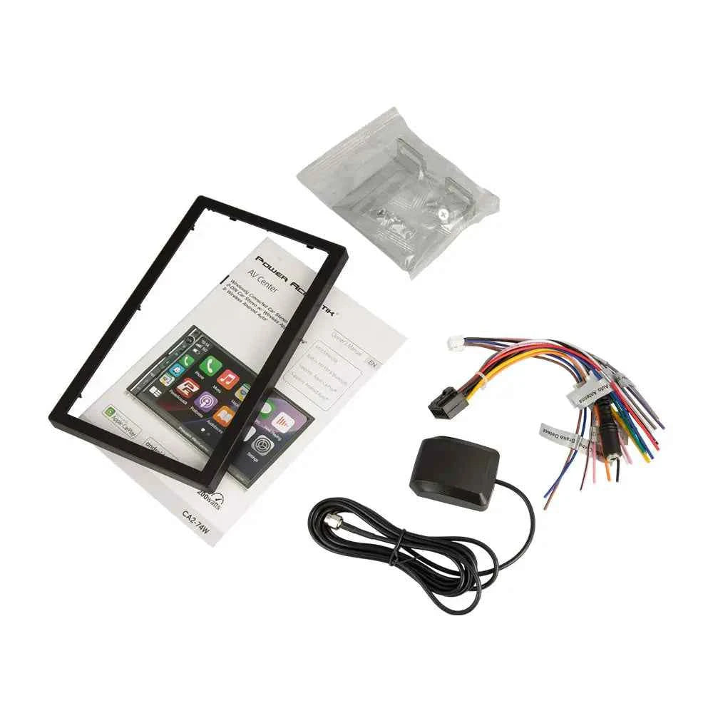 Power Acoustik CA2-74W autoradio 2 DIN 7" CarPlay Android Auto