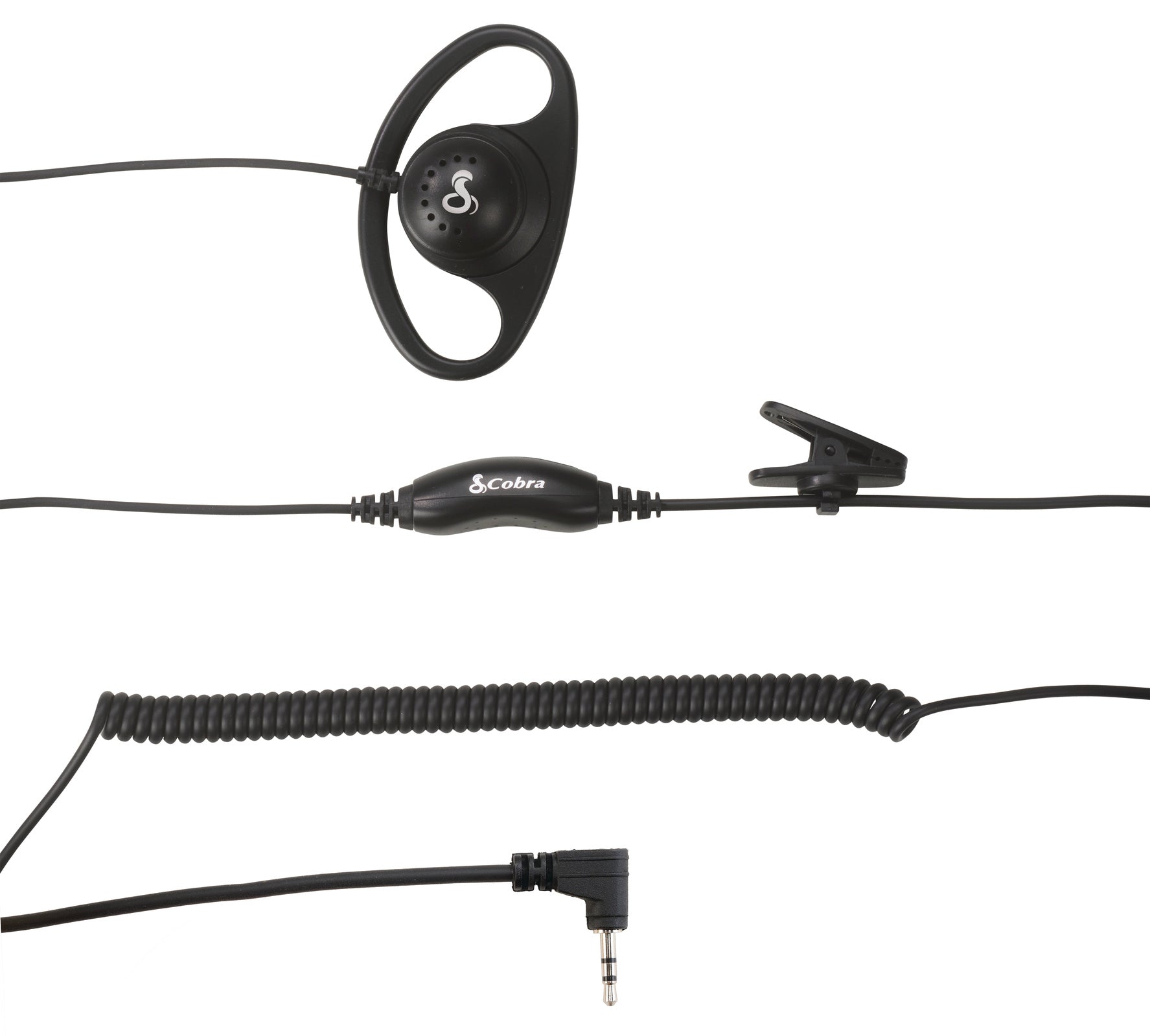 Cobra D-Style auricolare over-ear 2,5mm PTT VOX IP54