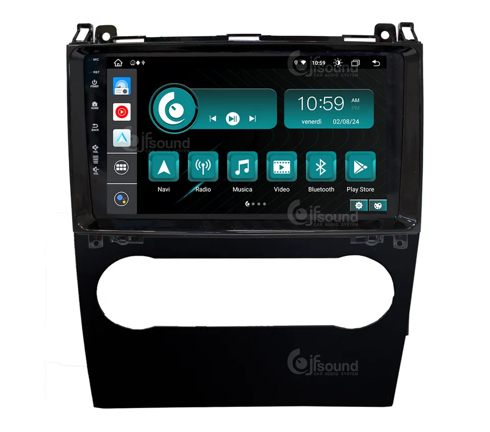 JFSound X9C-PRO JF-139MA-X9C-PRO autoradio Android Classe A W169 con 4G