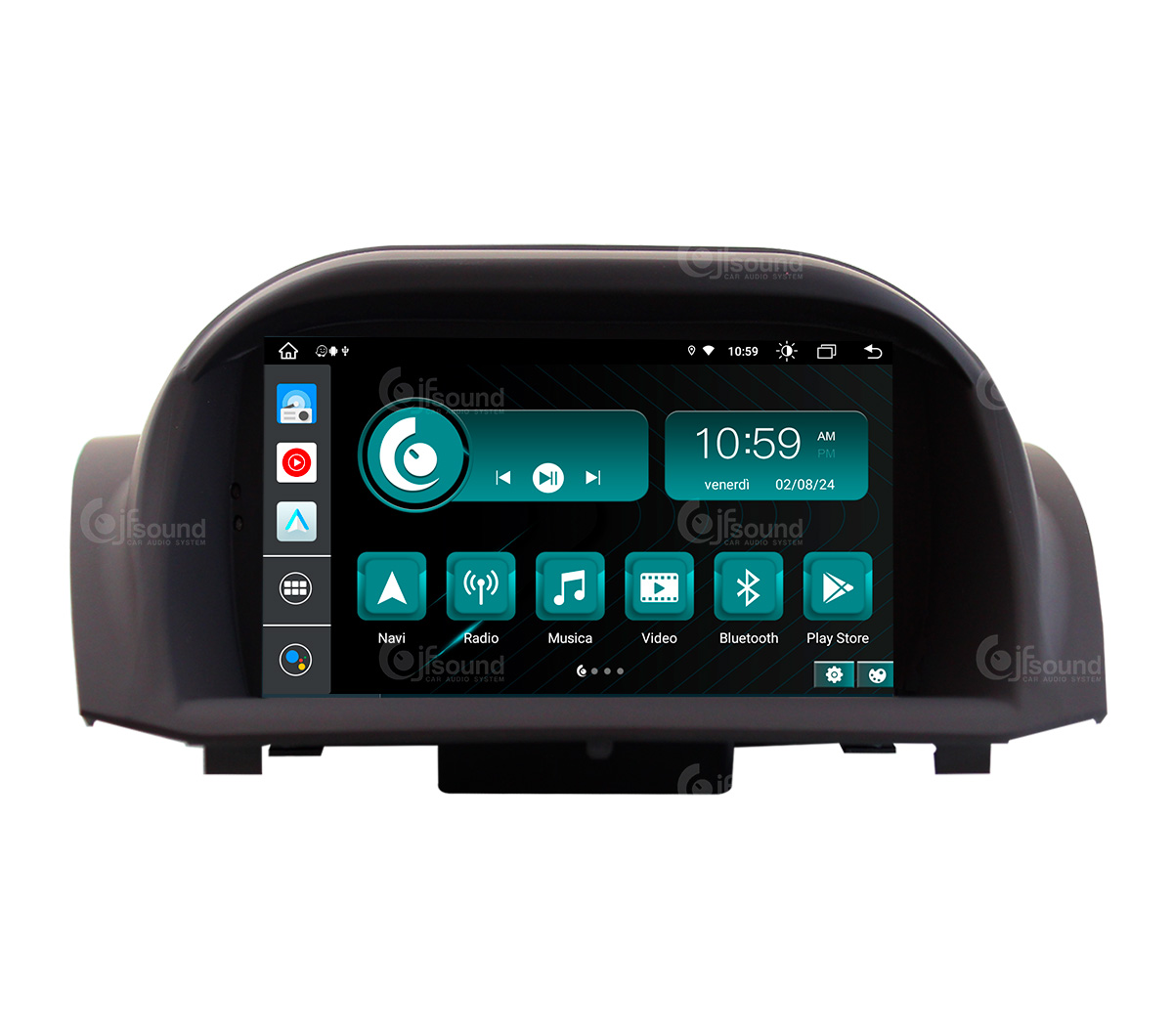 JFSound JF-137FF-X9C-PRO autoradio Ford Fiesta 4G DSP