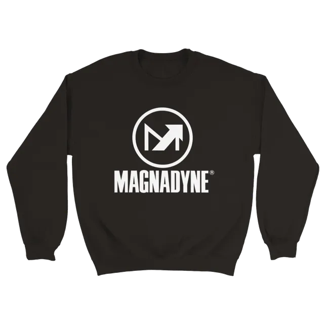 Magnedyne Felpa Girocollo Unisex Cotone Taglia L