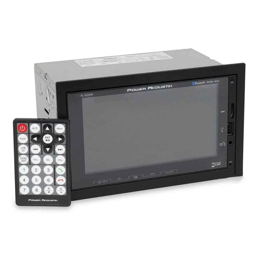 Power Acoustik PL-622HB autoradio 2 DIN 6.2" Bluetooth