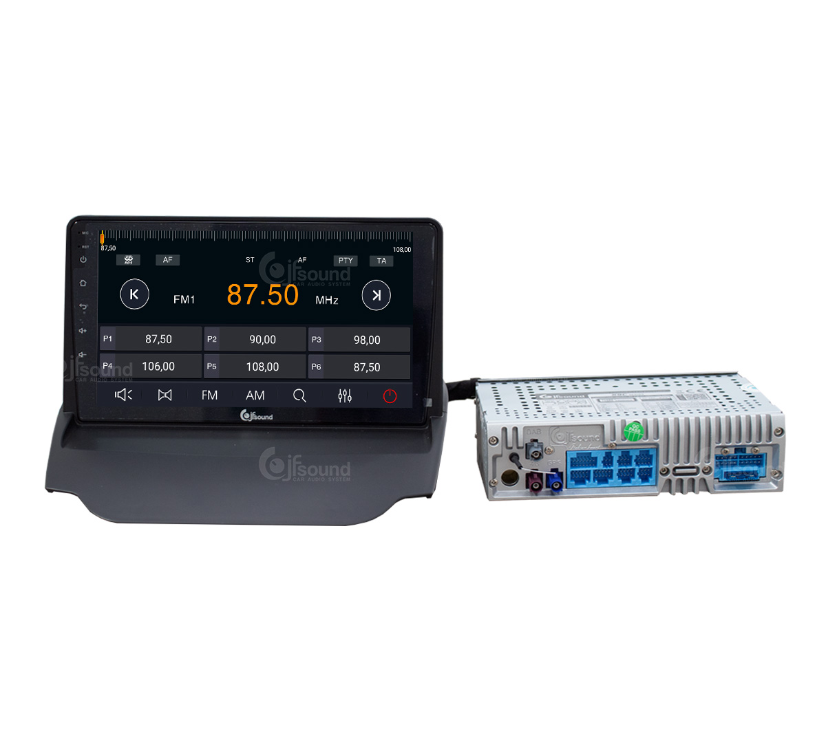 JFSound X9C-PRO JF-039FE autoradio Android Ecosport 4G DSP