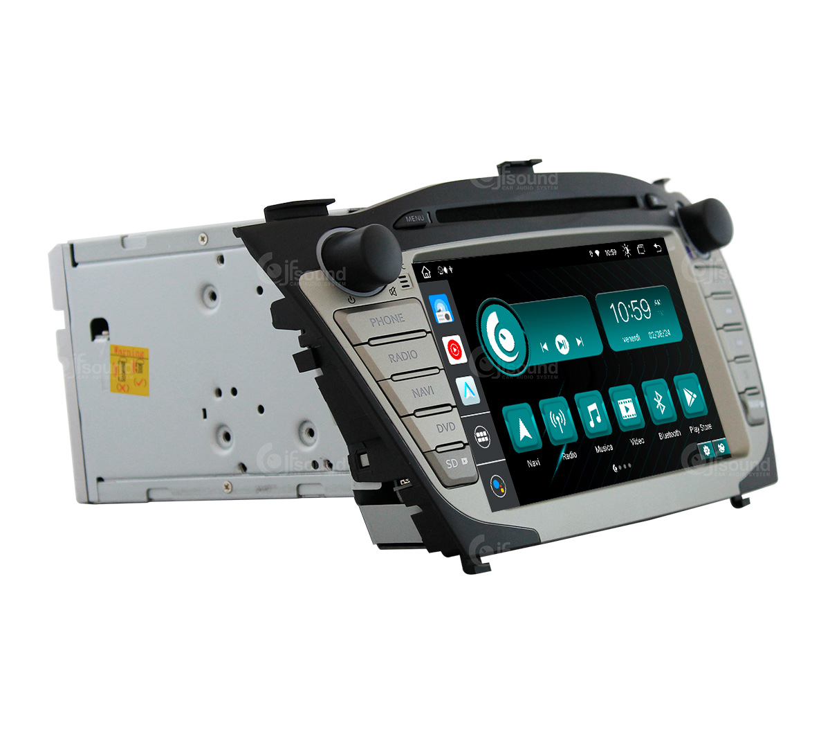 JFSound X9C-PRO JF-137H5-X9C-2-PRO autoradio Android Hyundai IX 4G